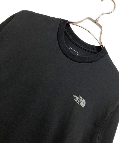 THE NORTH FACE（ザ ノース フェイス）THE NORTH FACE (ザ ノース フェイス) ロングスリーブバックスクエアロゴティー ブラック サイズ:M 未使用品の古着・服飾アイテム