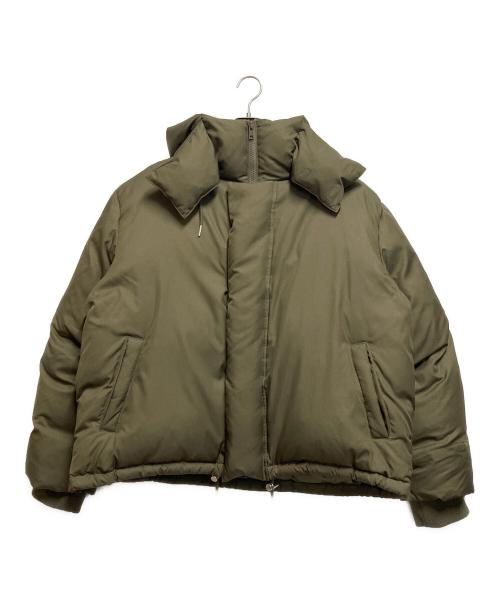 MLVINCE（メルヴィンス）MLVINCE (メルヴィンス) ダウンジャケット オリーブ サイズ:Ｌの古着・服飾アイテム