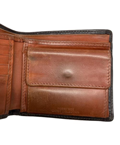 Whitehouse Cox（ホワイトハウスコックス）Whitehouse Cox (ホワイトハウスコックス) 2つ折り財布 ブラックの古着・服飾アイテム