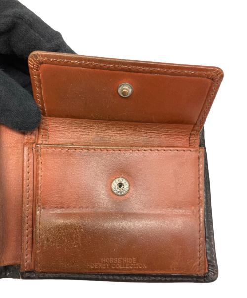 Whitehouse Cox（ホワイトハウスコックス）Whitehouse Cox (ホワイトハウスコックス) 2つ折り財布 ブラックの古着・服飾アイテム