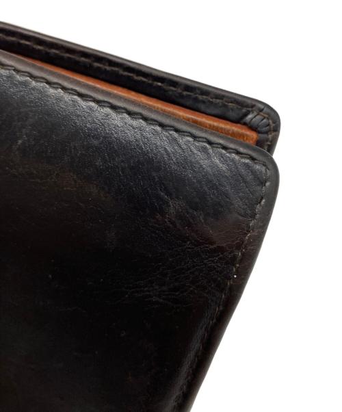 Whitehouse Cox（ホワイトハウスコックス）Whitehouse Cox (ホワイトハウスコックス) 2つ折り財布 ブラックの古着・服飾アイテム