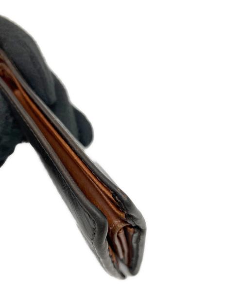 Whitehouse Cox（ホワイトハウスコックス）Whitehouse Cox (ホワイトハウスコックス) 2つ折り財布 ブラックの古着・服飾アイテム