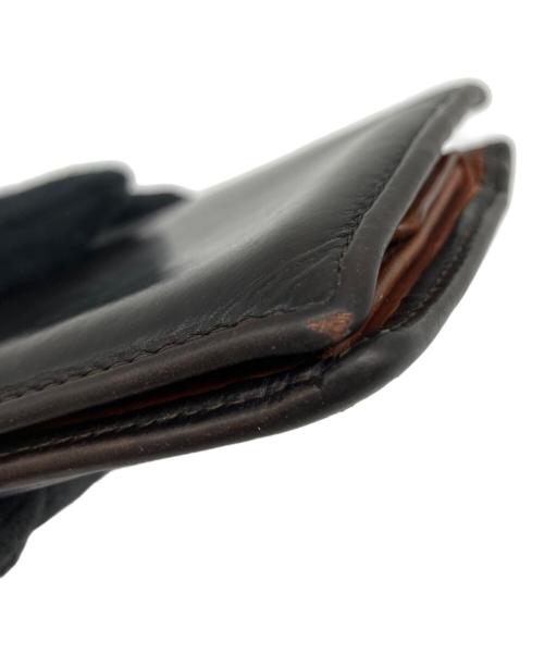 Whitehouse Cox（ホワイトハウスコックス）Whitehouse Cox (ホワイトハウスコックス) 2つ折り財布 ブラックの古着・服飾アイテム