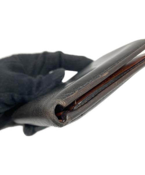 Whitehouse Cox（ホワイトハウスコックス）Whitehouse Cox (ホワイトハウスコックス) 2つ折り財布 ブラックの古着・服飾アイテム