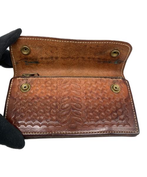 AlfonSo of Hollywood（アルフォンソ オブ ハリウッド）AlfonSo of Hollywood (アルフォンソ オブ ハリウッド) 長財布 ブラウンの古着・服飾アイテム