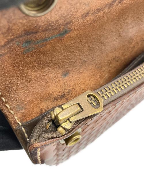 AlfonSo of Hollywood（アルフォンソ オブ ハリウッド）AlfonSo of Hollywood (アルフォンソ オブ ハリウッド) 長財布 ブラウンの古着・服飾アイテム