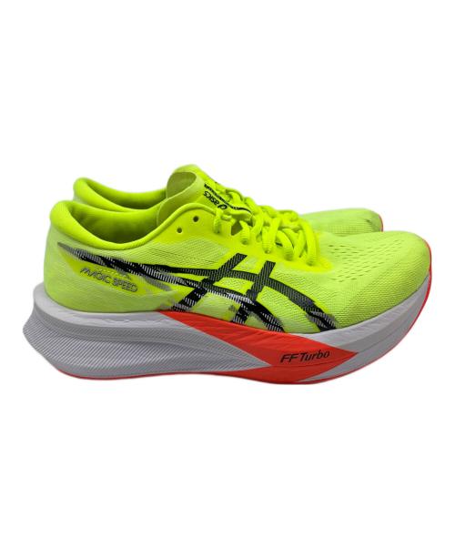 asics（アシックス）asics (アシックス) マジックスピード 4 イエロー サイズ:US 9の古着・服飾アイテム