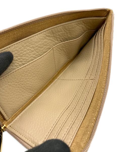 ATAO（アタオ）ATAO (アタオ) L字長財布 ベージュの古着・服飾アイテム