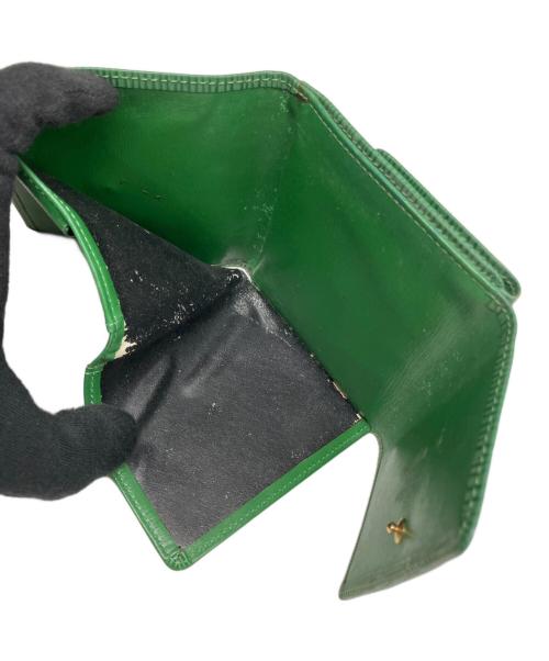 LOUIS VUITTON（ルイ ヴィトン）LOUIS VUITTON (ルイ ヴィトン) Wホック 財布 グリーンの古着・服飾アイテム