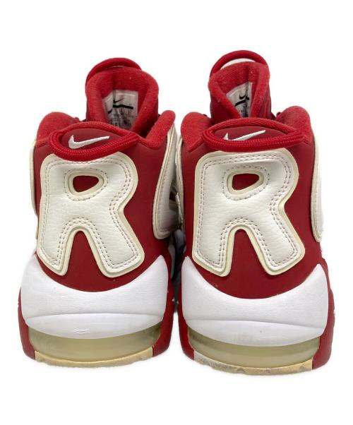 NIKE（ナイキ）NIKE (ナイキ) Supreme (シュプリーム) Air More Uptempo（エア モア アップテンポ） レッド×ホワイト サイズ:US 9の古着・服飾アイテム