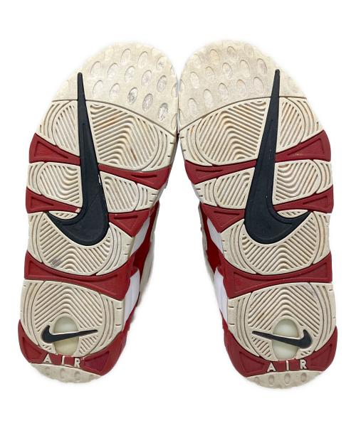 NIKE（ナイキ）NIKE (ナイキ) Supreme (シュプリーム) Air More Uptempo（エア モア アップテンポ） レッド×ホワイト サイズ:US 9の古着・服飾アイテム