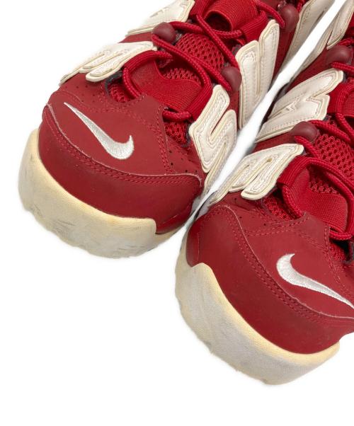 NIKE（ナイキ）NIKE (ナイキ) Supreme (シュプリーム) Air More Uptempo（エア モア アップテンポ） レッド×ホワイト サイズ:US 9の古着・服飾アイテム
