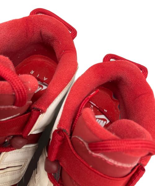 NIKE（ナイキ）NIKE (ナイキ) Supreme (シュプリーム) Air More Uptempo（エア モア アップテンポ） レッド×ホワイト サイズ:US 9の古着・服飾アイテム