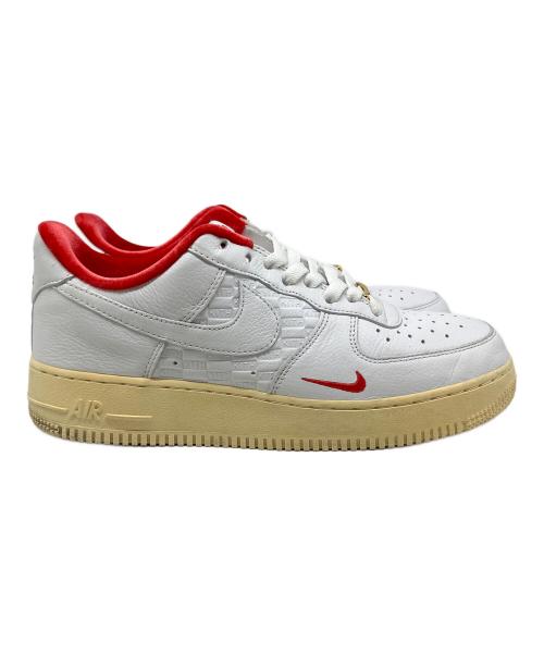 NIKE（ナイキ）NIKE (ナイキ) KITH (キス) Air Force 1 Low（エアフォース1 ロー） ホワイト×レッド サイズ:US 8.5の古着・服飾アイテム