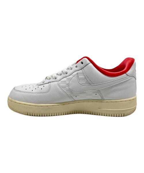 NIKE（ナイキ）NIKE (ナイキ) KITH (キス) Air Force 1 Low（エアフォース1 ロー） ホワイト×レッド サイズ:US 8.5の古着・服飾アイテム