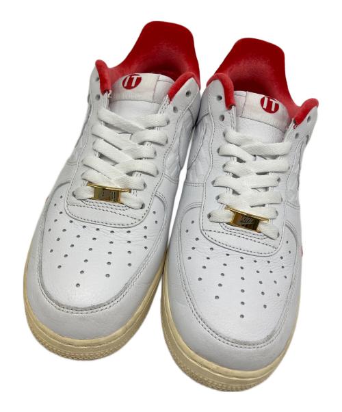 NIKE（ナイキ）NIKE (ナイキ) KITH (キス) Air Force 1 Low（エアフォース1 ロー） ホワイト×レッド サイズ:US 8.5の古着・服飾アイテム