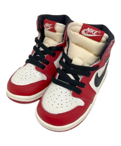 NIKE（ナイキ）NIKE (ナイキ) Air Jordan 1 High OG レッド×ホワイト サイズ:US 7.5の古着・服飾アイテム