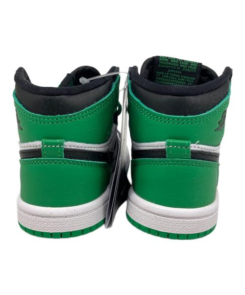 NIKE（ナイキ）NIKE (ナイキ) Air Jordan 1 Retro High OG（エアジョーダン1 レトロ ハイ OG） グリーン×ブラック×ホワイト サイズ:US 7Cの古着・服飾アイテム