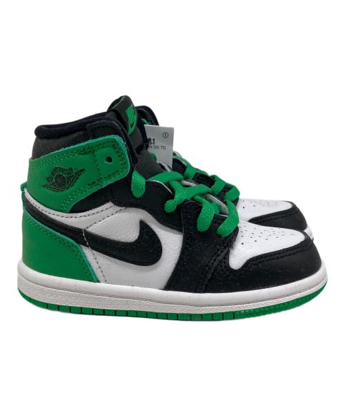 NIKE（ナイキ）NIKE (ナイキ) Air Jordan 1 Retro High OG（エアジョーダン1 レトロ ハイ OG） グリーン×ブラック×ホワイト サイズ:US 7Cの古着・服飾アイテム