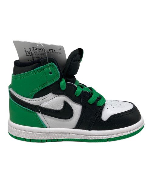 NIKE（ナイキ）NIKE (ナイキ) Air Jordan 1 Retro High OG（エアジョーダン1 レトロ ハイ OG） グリーン×ブラック×ホワイト サイズ:US 7Cの古着・服飾アイテム