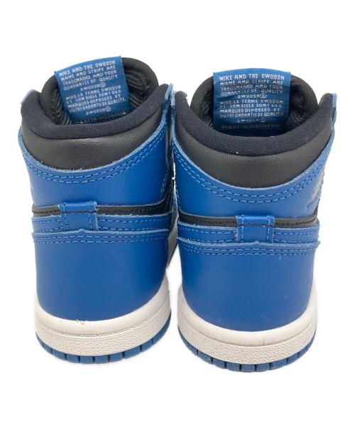 NIKE（ナイキ）NIKE (ナイキ) Air Jordan 1 Retro High OG ブルー×ブラック サイズ:US 7Cの古着・服飾アイテム