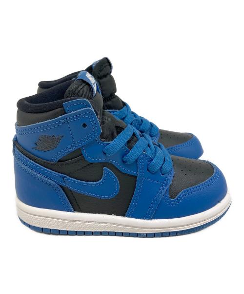 NIKE（ナイキ）NIKE (ナイキ) Air Jordan 1 Retro High OG ブルー×ブラック サイズ:US 7Cの古着・服飾アイテム
