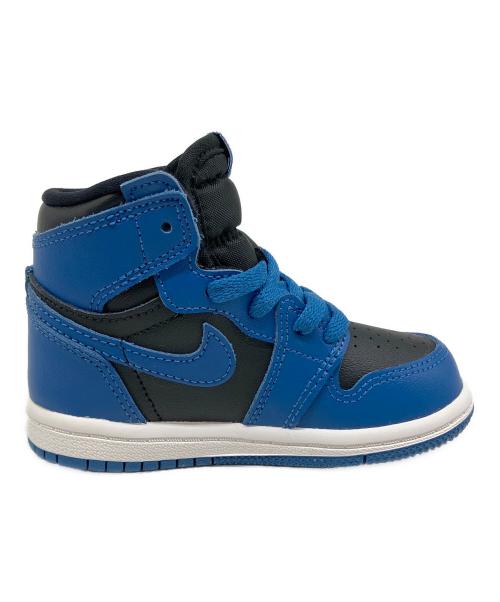 NIKE（ナイキ）NIKE (ナイキ) Air Jordan 1 Retro High OG ブルー×ブラック サイズ:US 7Cの古着・服飾アイテム