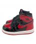 NIKE (ナイキ) Air Jordan 1 High OG レッド×ブラック サイズ:US 7：4000円