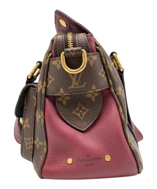 LOUIS VUITTON（ルイ ヴィトン）LOUIS VUITTON (ルイ ヴィトン) マンハッタンハンドバッグ ブラウンの古着・服飾アイテム