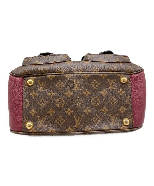 LOUIS VUITTON（ルイ ヴィトン）LOUIS VUITTON (ルイ ヴィトン) マンハッタンハンドバッグ ブラウンの古着・服飾アイテム