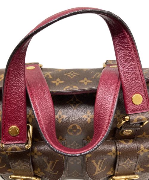 LOUIS VUITTON（ルイ ヴィトン）LOUIS VUITTON (ルイ ヴィトン) マンハッタンハンドバッグ ブラウンの古着・服飾アイテム