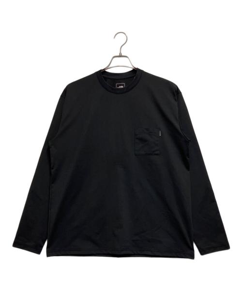 THE NORTH FACE（ザ ノース フェイス）THE NORTH FACE (ザ ノース フェイス) ロングスリーブエアリーリラックスティー ブラック サイズ:Lの古着・服飾アイテム