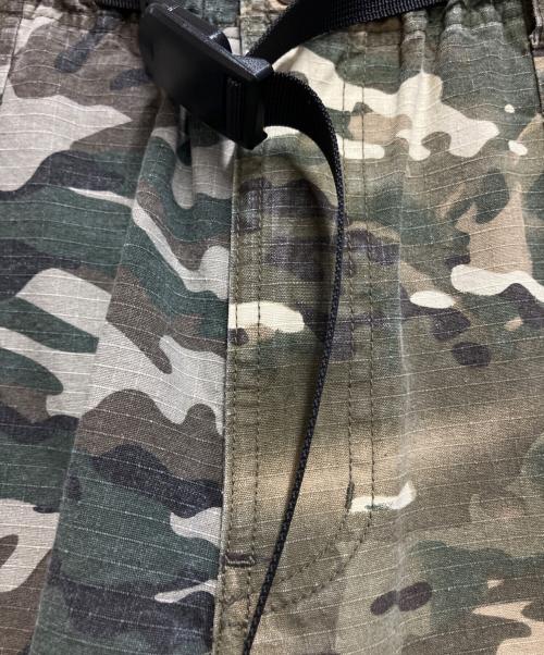 WILD THINGS（ワイルドシングス）WILD THINGS (ワイルドシングス) カモ リップ ショーツ カーキ サイズ:Ｍの古着・服飾アイテム