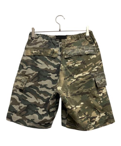 WILD THINGS（ワイルドシングス）WILD THINGS (ワイルドシングス) カモ リップ ショーツ カーキ サイズ:Ｍの古着・服飾アイテム