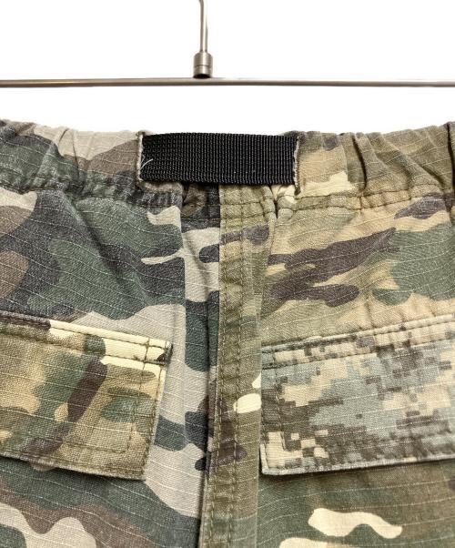 WILD THINGS（ワイルドシングス）WILD THINGS (ワイルドシングス) カモ リップ ショーツ カーキ サイズ:Ｍの古着・服飾アイテム