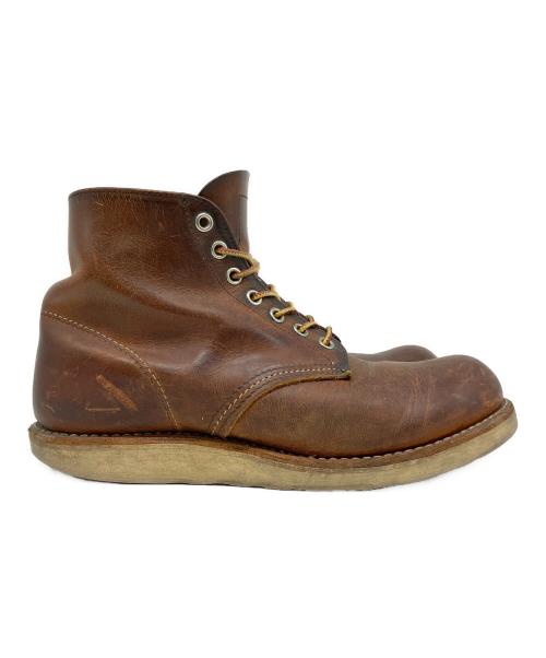 RED WING（レッドウィング）RED WING (レッドウィング) レザーブーツ ブラウン サイズ:USA 6 1/2の古着・服飾アイテム