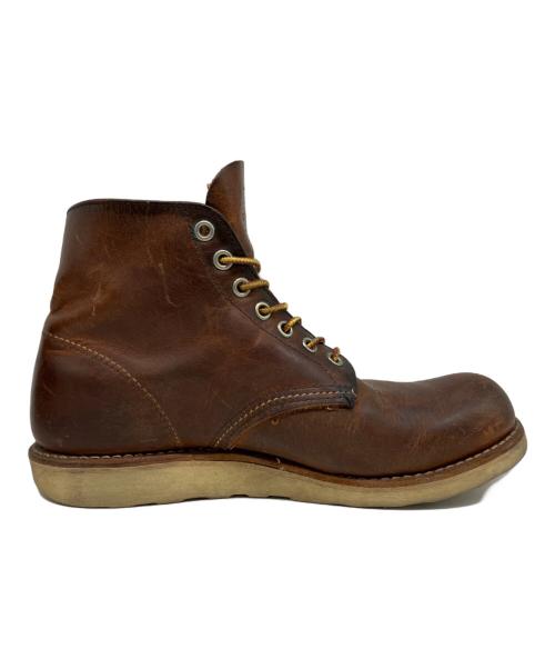 RED WING（レッドウィング）RED WING (レッドウィング) レザーブーツ ブラウン サイズ:USA 6 1/2の古着・服飾アイテム