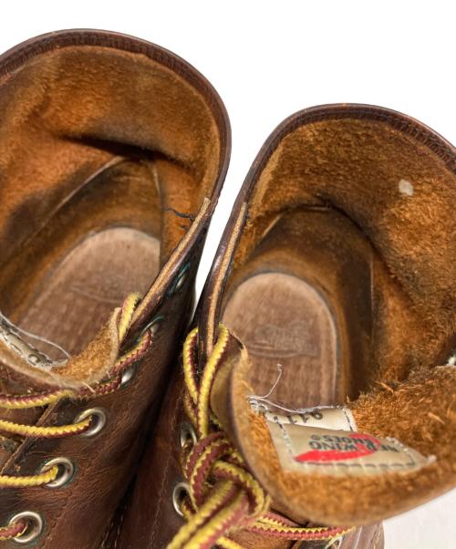 RED WING（レッドウィング）RED WING (レッドウィング) レザーブーツ ブラウン サイズ:USA 6 1/2の古着・服飾アイテム
