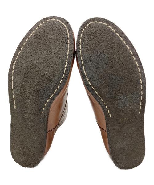 渋谷製靴（シブヤセイカ）渋谷製靴 (シブヤセイカ) レザーショートブーツ ブラウン サイズ:23 1/2の古着・服飾アイテム