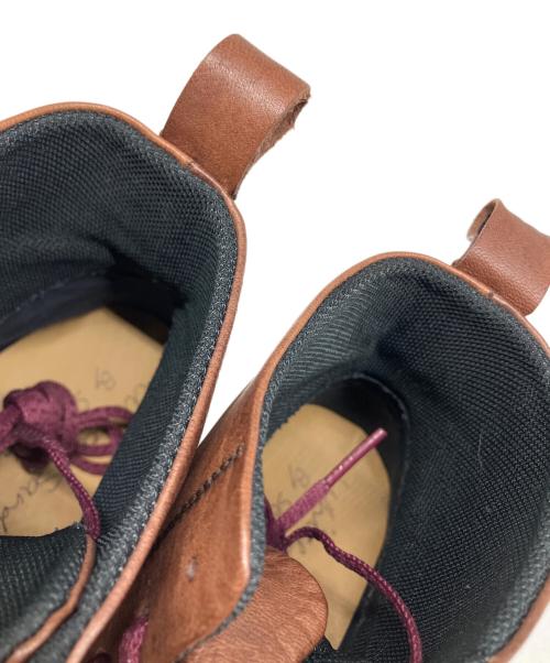 渋谷製靴（シブヤセイカ）渋谷製靴 (シブヤセイカ) レザーショートブーツ ブラウン サイズ:23 1/2の古着・服飾アイテム