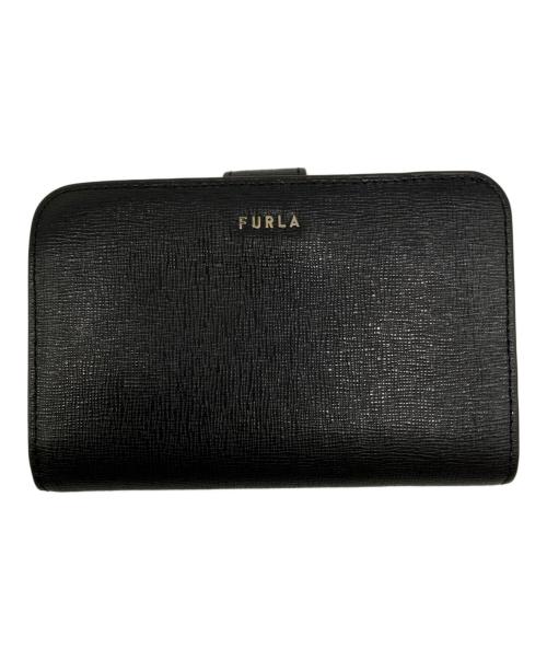 FURLA（フルラ）FURLA (フルラ) 2つ折り財布 ブラックの古着・服飾アイテム