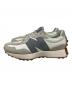 NEW BALANCE (ニューバランス) 327 ホワイト×ライトグレー サイズ:US 9.5：7000円