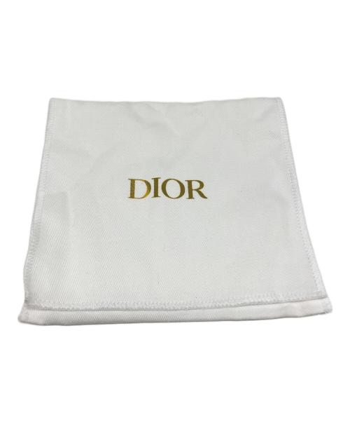 Christian Dior（クリスチャン ディオール）Christian Dior (クリスチャン ディオール) 30 Montaigne Dahlia ウォレット ブラック×ベージュの古着・服飾アイテム