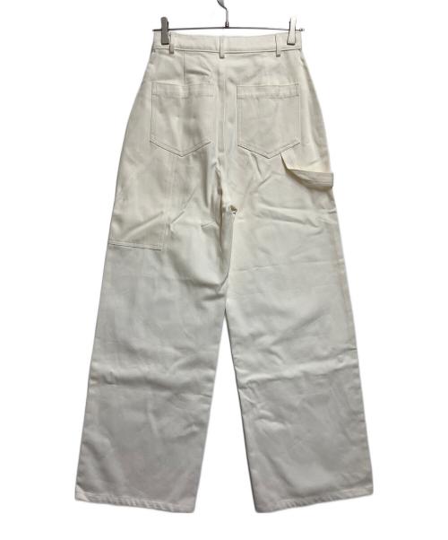 GIUNON（ジウノン）GIUNON (ジウノン) ワイドパンツ アイボリー サイズ:SIZE 1の古着・服飾アイテム
