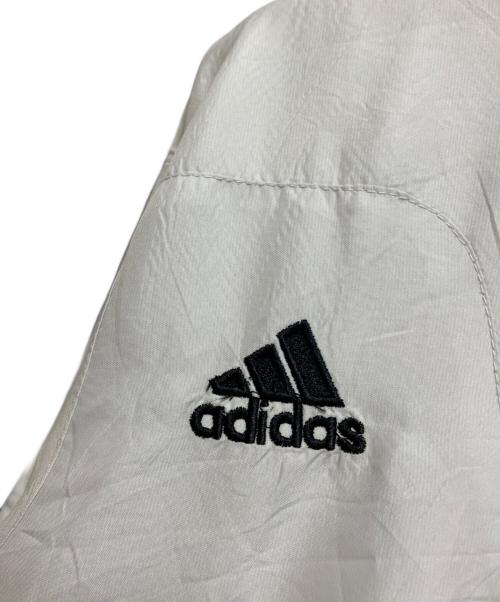 adidas（アディダス）adidas (アディダス) ウインドブレーカー ホワイト×ブラック サイズ:XXLの古着・服飾アイテム