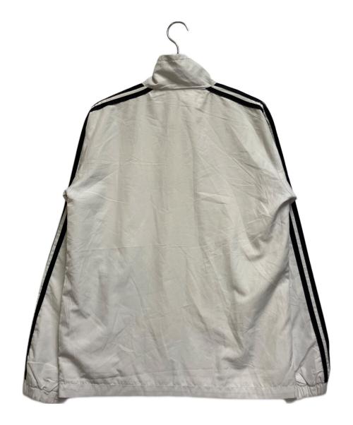 adidas（アディダス）adidas (アディダス) ウインドブレーカー ホワイト×ブラック サイズ:XXLの古着・服飾アイテム