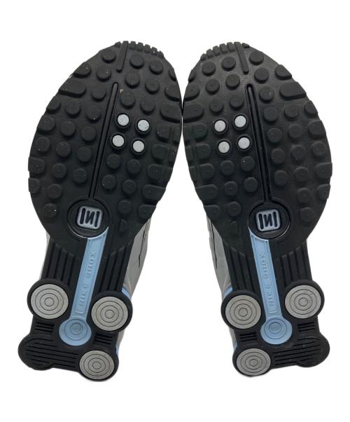 NIKE（ナイキ）NIKE (ナイキ) SHOX R4（ショックス R4） シルバー×ブラック サイズ:US 9の古着・服飾アイテム