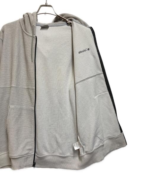 Columbia（コロンビア）Columbia (コロンビア) Walter Stream Full Zip Hoodie（ウォルター ストリーム フル ジップ フーディー）（ ライトグレー サイズ:XLの古着・服飾アイテム