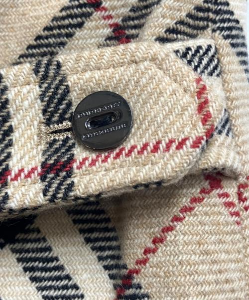 BURBERRY LONDON（バーバリーロンドン）BURBERRY LONDON (バーバリーロンドン) カシミヤ混ラップスカート ベージュ サイズ:40の古着・服飾アイテム