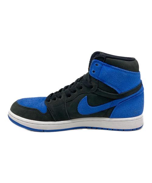NIKE（ナイキ）NIKE (ナイキ) Air Jordan 1 Retro High OG（エアジョーダン1 レトロ ハイ OG） ブルー×ブラック サイズ:US 9の古着・服飾アイテム
